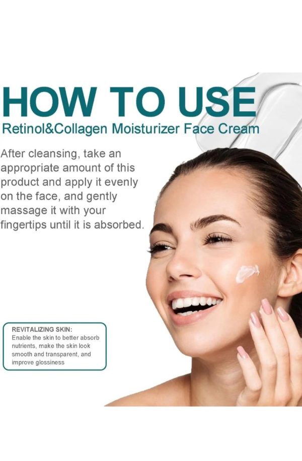 Retinol & Collagen Moisturizer face cream with Hydrochloride Acid - Image 4
