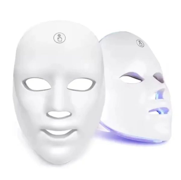 Cordless anti-wrinkle face mask light switch 7 color changing mask