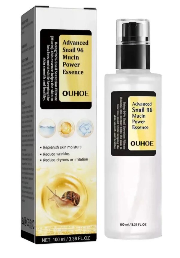Snail Mucin Facial Essence Repairing Tightening Anti Aging Serum 100ml